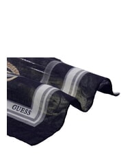 GUESS PRINTED Eșarfă cu model de lanț BLACK - Eșarfe - 2