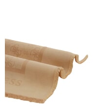 GUESS JACQUARD Eșarfă cu monogramă BEIGE - Eșarfe - 2