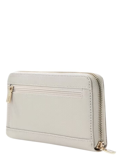 LAUREL 2 Portofel mare cu fermoar BEIGE - Portofele femei