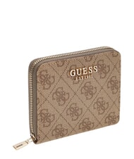 GUESS COLEEN Portofel compact, cu fermoar LOGO LAPTE - Portofele femei - 3