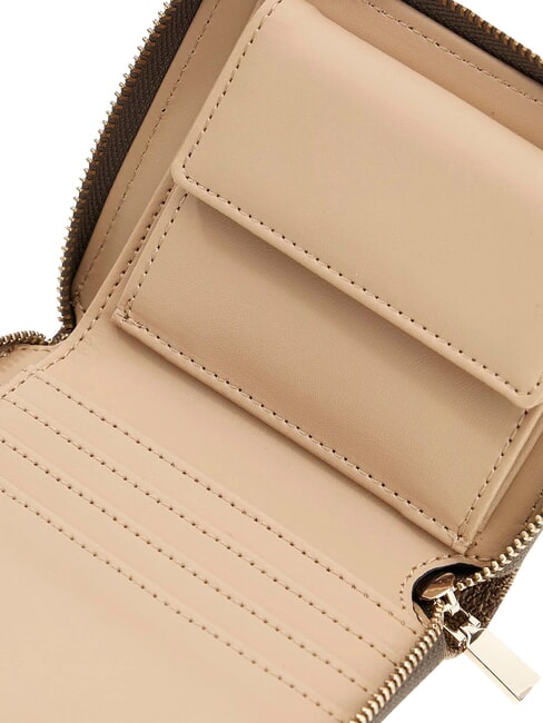 COLEEN Portofel compact, cu fermoar LOGO LAPTE - Portofele femei