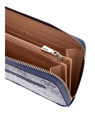 GUESS LINDSEY Portofel mare cu fermoar logo-ul de ardezie - Portofele femei - 4