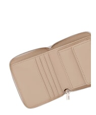 GUESS COLEEN Portofel compact, cu fermoar aproape alb - Portofele femei - 3