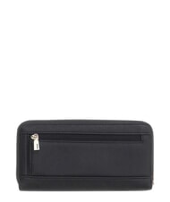 GUESS COLEEN Portofel mare cu fermoar BLACK - Portofele femei - 2