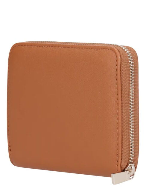 COLEEN Portofel compact, cu fermoar geanta albury caramel - Portofele femei