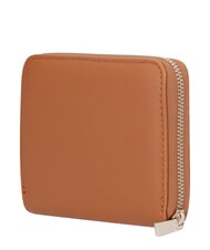 GUESS COLEEN Portofel compact, cu fermoar geanta albury caramel - Portofele femei - 2