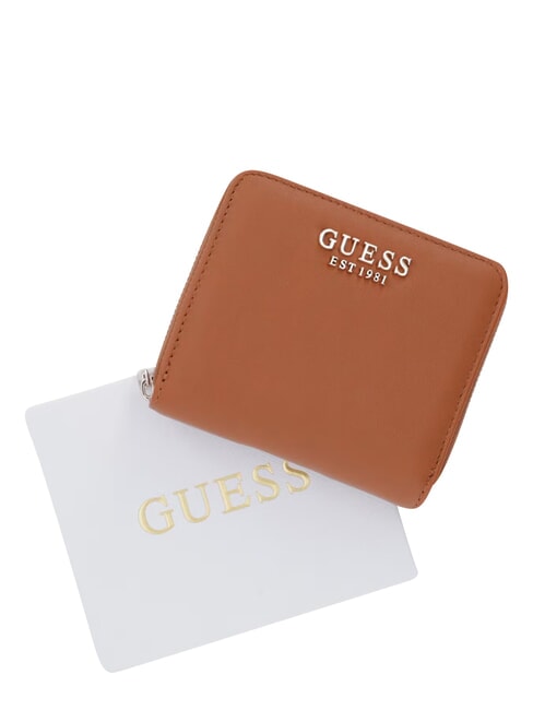 COLEEN Portofel compact, cu fermoar geanta albury caramel - Portofele femei