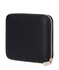 GUESS COLEEN Portofel compact, cu fermoar BLACK - Portofele femei - 2