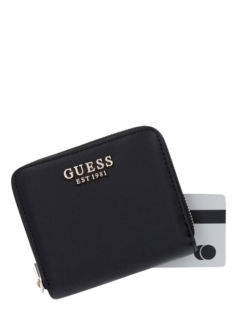 COLEEN Portofel compact, cu fermoar BLACK - Portofele femei