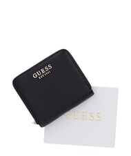 GUESS COLEEN Portofel compact, cu fermoar BLACK - Portofele femei - 5
