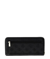 GUESS ELLA Portofel mare cu fermoar logo negru - Portofele femei - 2