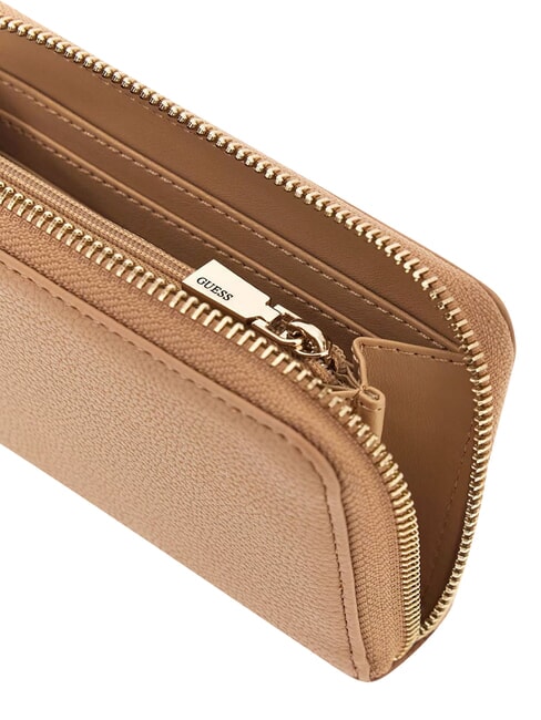 ISOLA Portofel compact, cu fermoar BEIGE - Portofele femei