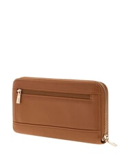 GUESS COLEEN Portofel mare cu fermoar geanta albury caramel - Portofele femei - 3