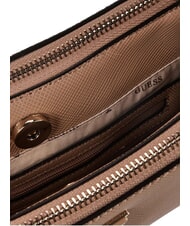 GUESS NOELLE 2 Geantă de umăr cu curea de umăr BEIGE - Genți femei - 4