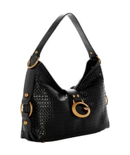 GUESS CAMDEN Geantă de umăr BLACK - Genți femei - 2