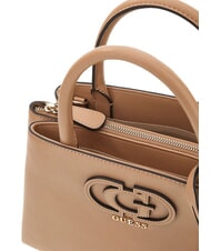 GUESS ISOLA Geantă de m&acirc;nă, cu curea de umăr BEIGE - Genți femei - 3