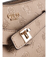 GUESS ELLA Geantă de umăr logo bej - Genți femei - 4