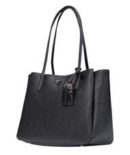 GUESS NOELLE 2 Geantă de cumpărături de umăr BLACK - Genți femei - 2