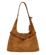 GUESS ELLA                                     Geantă de umăr COGNAC - Genți femei - 5