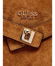 GUESS ELLA                                     Geantă de umăr COGNAC - Genți femei - 8
