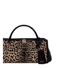 GUESS AUDREY                                   Geantă de m&acirc;nă cu curea de umăr, din piele leopard - Genți femei - 4