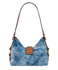 GUESS CAMDEN                                   Geantă de umăr, reglabilă logo-ul denim - Genți femei - 4