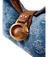 GUESS CAMDEN                                   Geantă de umăr, reglabilă logo-ul denim - Genți femei - 6