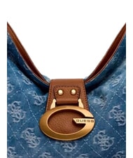 GUESS CAMDEN                                   Geantă de umăr, reglabilă logo-ul denim - Genți femei - 7