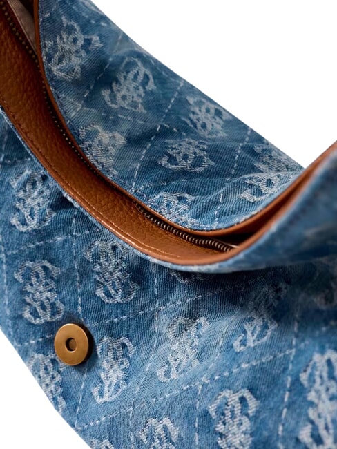 CAMDEN                                   Geantă de umăr, reglabilă logo-ul denim - Genți femei