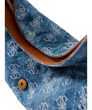 GUESS CAMDEN                                   Geantă de umăr, reglabilă logo-ul denim - Genți femei - 8