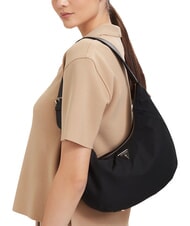 GUESS ECO GEMMA                                Geantă de umăr, reglabilă BLACK - Genți femei - 2