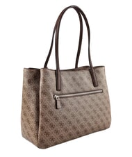 GUESS NOELLE 2 4G Geantă de umăr logo latte / maro - Genți femei - 3