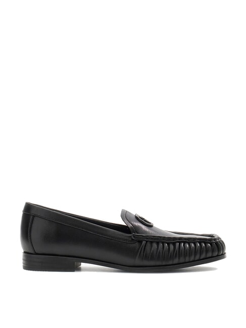 BELDA Mocasini din piele BLACK - Pantofi femei