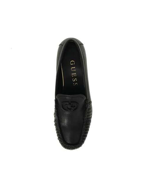 BELDA Mocasini din piele BLACK - Pantofi femei