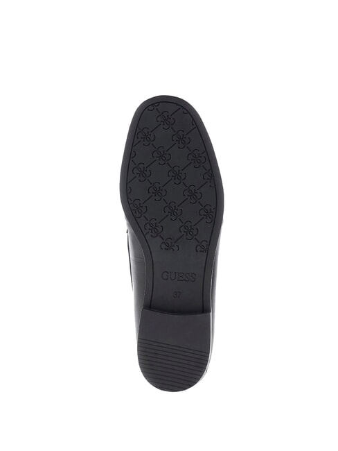 BELDA Mocasini din piele BLACK - Pantofi femei