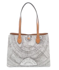 GATTINONI PLANETARIUM Geantă Shopper de umăr cerneală sepia/bronz deschis - Genți femei - 4