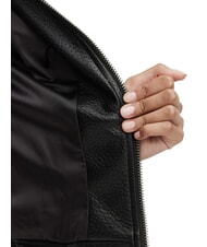 GUESS MARLENE CARIBOU Jachetă din piele ecologică, croială regulată jetbla - Jachete pentru femei - 7