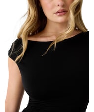 GUESS RITA Rochie cu umeri lați jetbla - Haine de femeie - 4