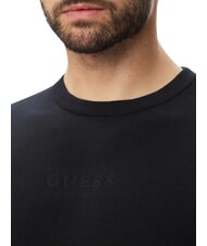 GUESS MASON PRINTED Pulover cu guler rotund jetbla - Pulovere pentru bărbați - 4