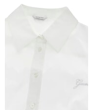 GUESS NEW CATE Cămașă cu m&acirc;necă lungă alb purpuriu - Cămăși - 5