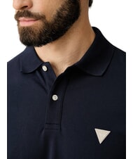 GUESS BASIC Tricou polo din bumbac smartblue - maiou Polo - 5