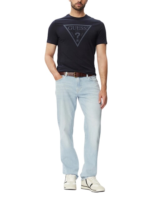 CORE Tricou cu m&acirc;necă scurtă, bumbac pur smartblue - tricou
