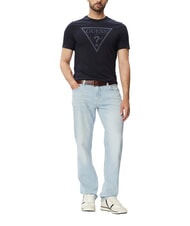 GUESS CORE Tricou cu m&acirc;necă scurtă, bumbac pur smartblue - tricou - 3