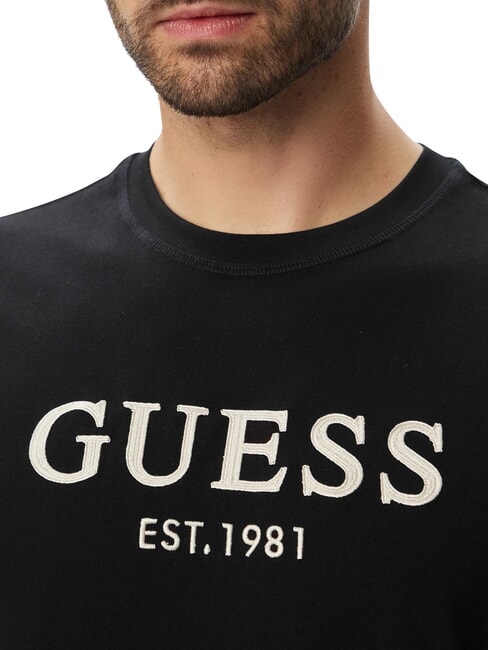 LOGO Tricou cu m&acirc;necă scurtă, bumbac pur jetbla - tricou