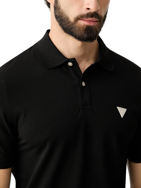 BASIC Tricou polo din bumbac jetbla - maiou Polo