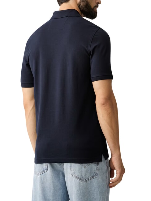 BASIC Tricou polo din bumbac smartblue - maiou Polo