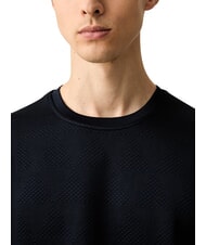 GUESS ALL OVER JACQUARD Hanorac cu guler rotund triunghi ao macro 4g - hanorace - 4