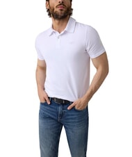 GUESS ESSENTIAL Tricou cu m&acirc;necă scurtă alb purpuriu - tricou - 3