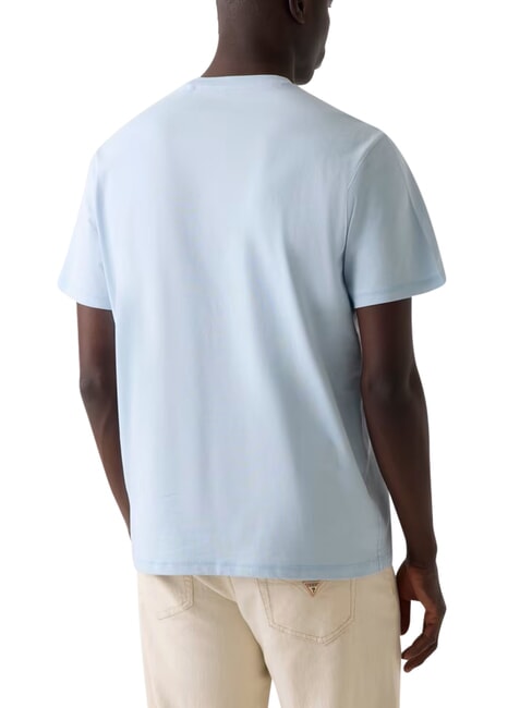 LOGO Tricou cu m&acirc;necă scurtă, bumbac pur albastru aerian - tricou