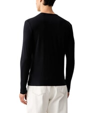 GUESS CORE Tricou cu m&acirc;necă lungă, slim smartblue - Pulovere pentru bărbați - 2